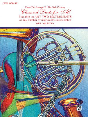 Alfred Music Publishing Classical Duets for All Cello natos