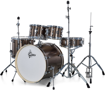 Gretsch Drums Energy Grey 22" 5 dalys akustinis būgnų komplektas