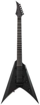 Solar Guitars V1.6FR SVART+ Carbon Black elektrinė gitara