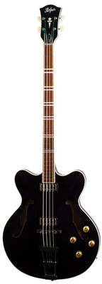 Höfner Verythin Bass HCT-500-7 BK keturstygė pusiau akustinė bosinė gitara