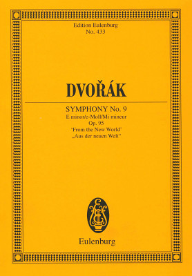 Edition Eulenburg Dvorak Sinfonie Nr. 9 e-Moll kišeninės natos
