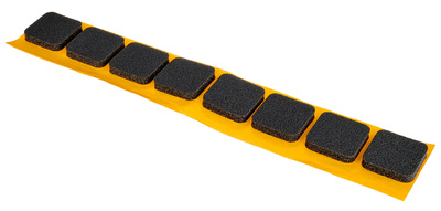 Hardcase Rubber Foam Pad 50 x 50 mm būgnų guminis paminkštinimas