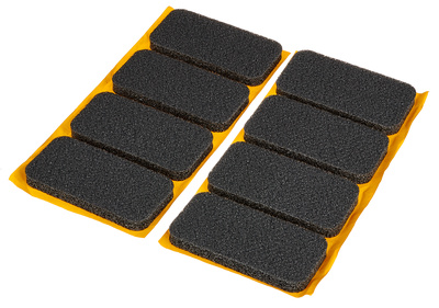 Hardcase Rubber Foam Pad 100 x 50 mm būgnų dalis 