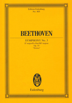 Edition Eulenburg Beethoven Sinfonie Nr. 3 kišeninės natos