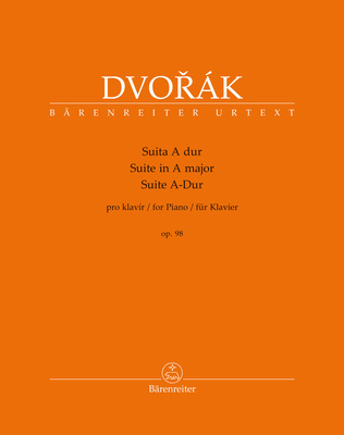 Bärenreiter Dvorak Suite A-Dur fortepijoninė literatūra
