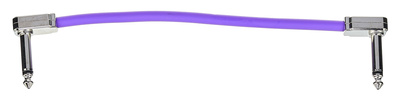 Ernie Ball Flat Patch Cable 6" purple sujungimo laidas