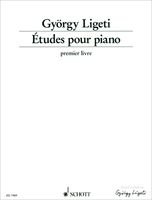 Schott Ligeti Etudes pour Piano 1 fortepijoninė literatūra