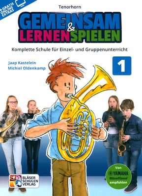 Bläser-Schulen-Verlag Gemeinsam Lernen Tenor Horn Bb mokomoji literatūra