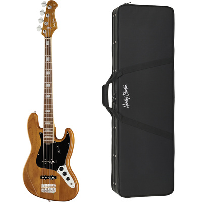 Harley Benton MV-4JB Natural elektrominė 4-stygė J-bosinė gitara
