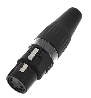 Hicon Hi-X5CF-BLK 5-kontakčių XLR jungtis  