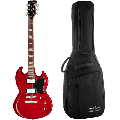 Harley Benton DC-Custom II Cherry elektrinė gitara