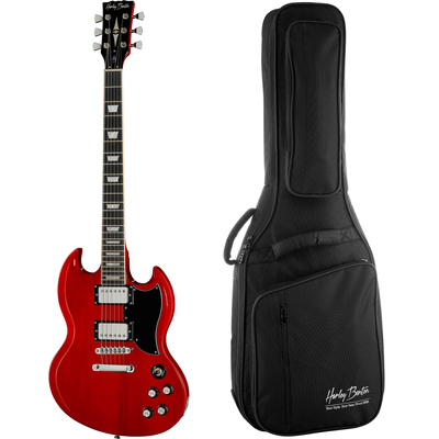 Harley Benton DC-580 CH Vintage Serie dvigubos išpjovos gitara  