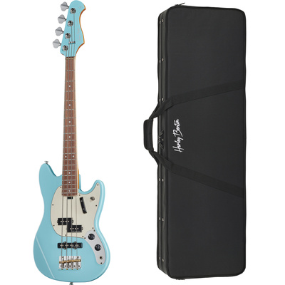 Harley Benton MV-4MSB Daphne Blue keturstygis bosas