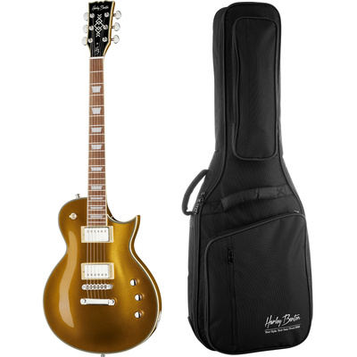 Harley Benton SC-Custom III Gold Top elektrinė gitara 