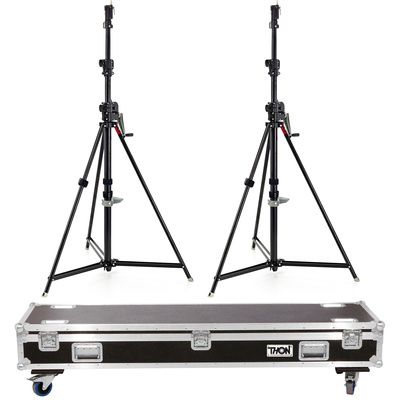 Manfrotto 087NWB Wind Up Bk Bundle apšvietimo stovas