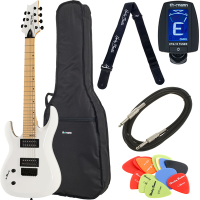 Harley Benton R-457MN LH WH septynstygė elektrinė gitara