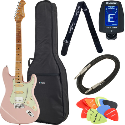 Harley Benton ST-Modern Plus MN HSS S komplektas elektrinė gitara