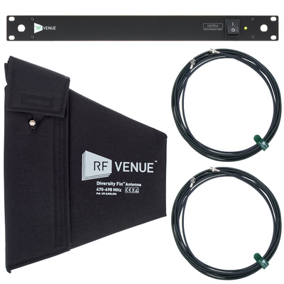 RF Venue 4CH Wireless Microphone Bundle belaidžių mikrofonų rinkinys