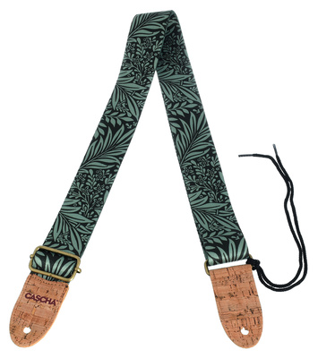 Cascha Ukulele Strap Olive Jungle Veg ukulelės diržas  