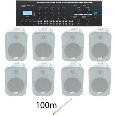 Sirus 4room Bundle M white garso sistema