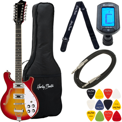 Harley Benton RB-612CS Classic Series elektrinė gitara paketui