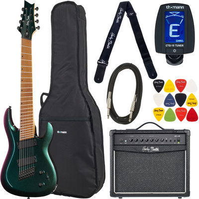 Harley Benton R-458FFB Roasted MultiS Set elektrinės gitaros komplektas