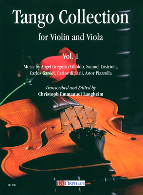 UT Orpheus Edizioni Tango Collection smuiko ir alto natų knyga