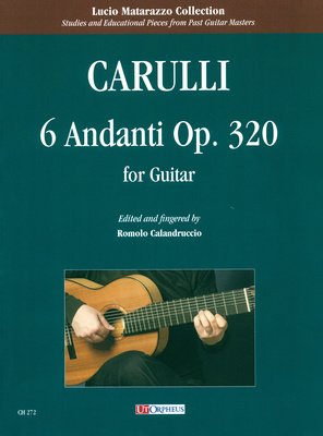 UT Orpheus Edizioni Carulli 6 Andanti klasikinės gitaros literatūra