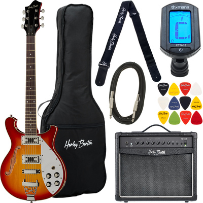Harley Benton RB-600CS Classic Series elektrinės gitaros komplektas