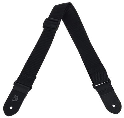 Daddario Polypropylene Ukulele Strap BK ukulelės diržas