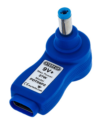 myVolts Step Up Tip 9V Center Pos gitaros efektų maitinimo šaltinis