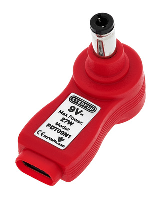 myVolts Step Up Tip 9V Center Neg gitarų efektų maitinimo šaltinis