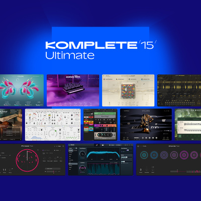 Native Instruments Komplete 15 Ultimate virtualūs instrumentai ir samplai