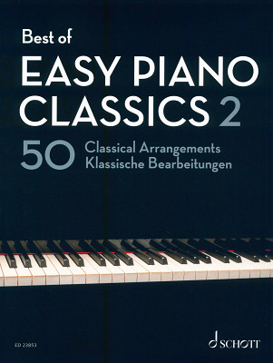 Schott Best of Easy Piano Classics 2 fortepijono literatūra