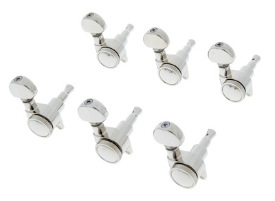 Grover 505N6 Mini Rotomatic Nickel gitaros derinimo suktukai
