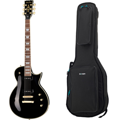 Harley Benton SC-Custom III P90 Black elektrinė gitara