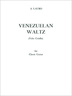 Alfred Music Publishing Lauro Venezuelan Waltz klasikinės gitaros literatūra