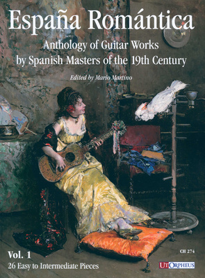 UT Orpheus Edizioni Espana Romantica 1 klasikinės gitaros literatūra