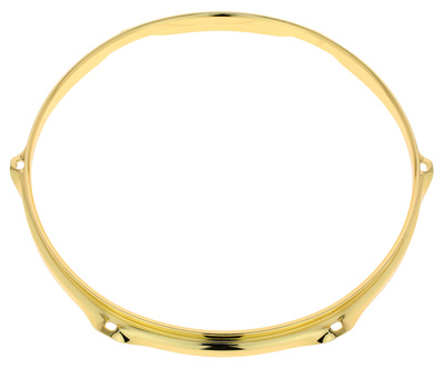12" 6-Hole Steel Hoop Brass