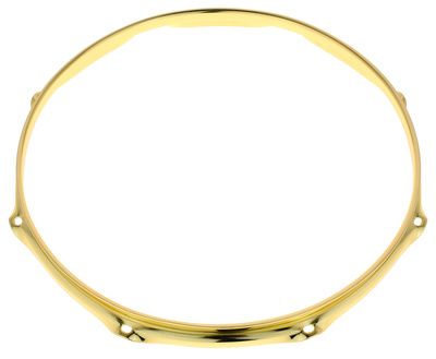 14" 8-Hole Steel Hoop Brass