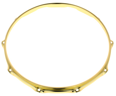 14" 10-Hole Steel Hoop Brass