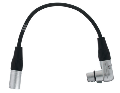 the sssnake SK233-0,3 angled XLR Patch FM mikrofona patch kabelis