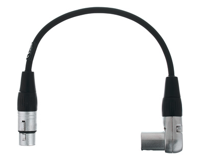 the sssnake SK233-0,3 angled XLR Patch MF mikrofona kabelis