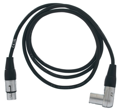 the sssnake SK233-1,5 angled XLR Patch MF mikrofona kabelis