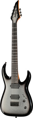 Jackson Pro MM Jugg HT 7 SLVR BLK BRST 7 stīgu elektriskā ģitāra