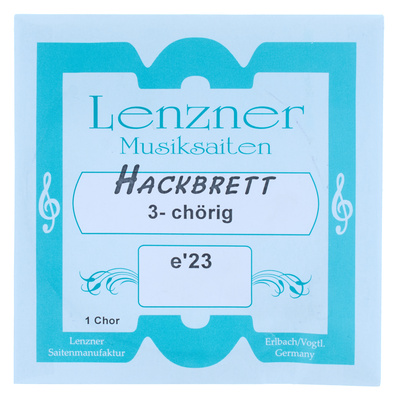 Lenzner e' 3-fold cimbalu stīgas