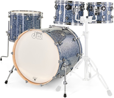 DW Design Shell Pack Blue Granite bungu korpusu komplekts