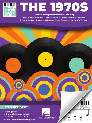 Hal Leonard The 1970s Super Easy Songbook