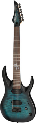 Solar Guitars AB2.7Blue Burst Thomann LTD 7 stīgu elektriskā ģitāra