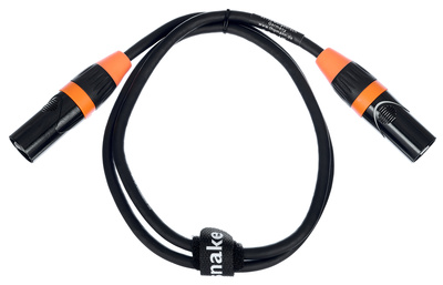 pro snake CAT6E CC 1.0m orange CAT6 kabelis